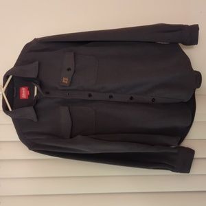 Coleman Printed Polar Fleece Shirt Jacket Size L